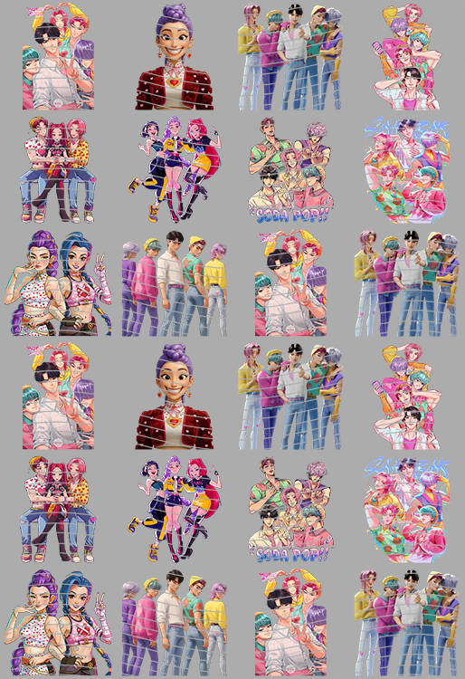 A5 kiss cut-289